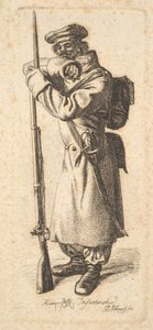Den ryske infanteristen, 1815. av Johann Christian Erhard