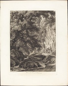 Till Cività Castilian av Johann Christian Reinhart