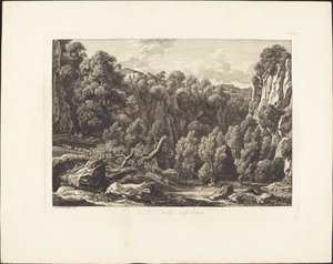 Till Cività Castilian av Johann Christian Reinhart