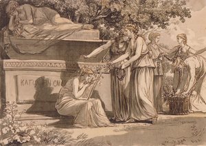 J C Reinhart Arcadia 1785 av Johann Christian Reinhart