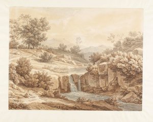 Landskap av Johann Christian Reinhart