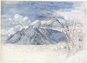 Untersberg nära Salzburg av Johann Christoph Erhard