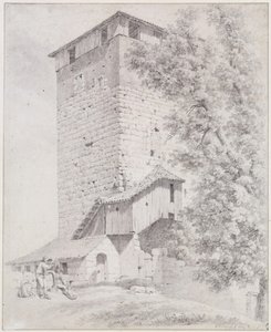 Det femkantiga tornet i Nürnberg av Johann Christoph Erhard