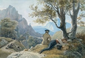 Vilar artister i bergen. 1819