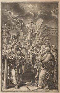 Ectypa Bible (bildbibel) av Johann Christoph Weigel