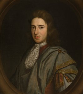 Porträtt av Sir John Bridgeman, 3:e Bart (1667-1747), ca 1680-1711 (olja på panel)