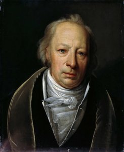 Porträtt av Friedrich August Wolf 1759-1824, 1823. av Johann Eduard Wolff