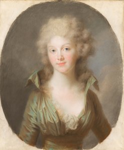 Friederike Luise Wilhelmine av Preussen 1774-1837, drottning av Nederländerna, ca. 1790.