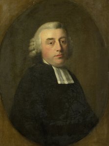 Porträtt av Antonius Kuyper, präst i Amsterdam av Johann Friedrich August Tischbein