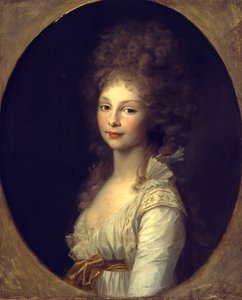 Prinsessan Friederike av Preussen av Johann Friedrich August Tischbein
