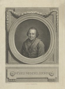 Porträtt av Moses Mendelssohn 1729-1786, 1772.