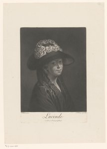 Porträtt av Lucinde