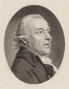 Porträtt av kompositören Johann Gottlieb Naumann 1741-1801, 1804.