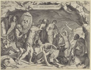 Vulcans smedja av Johann Friedrich Greuter
