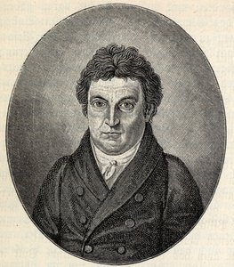 Porträtt av Johann Gottlieb Fichte 1762-1814.