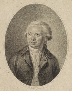 Porträtt av kompositören Johann Abraham Peter Schulz 1747-1800, 1794.