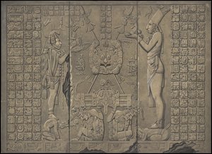 En samling av Waldecks ursprungliga konstverk från Mesoamerika, Box 20 av 22 av Johann Friedrich Maximilian von Waldeck