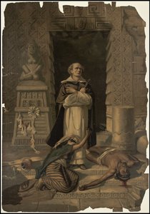 En samling av Waldecks originalkonstverk från Mesoamerika, ruta 22 av 22 av Johann Friedrich Maximilian von Waldeck