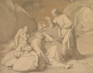 Kristus i Getsemane trädgård, 1848.