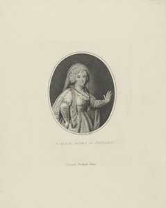 Gertrud Elisabeth Mara, född Schmeling 1749-1833 som Armida, 1801. av Johann Friedrich Schröter