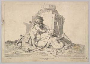 Arkitektur, 1700-talet. av Johann Georg Hertel