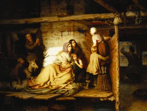Översvämningen; Die Uberschwemmten, 1846