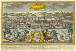 Innsbruck, c1740. av Johann Georg Ringlin