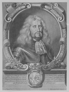 Ludwig VI, Landgrave of Hesse-Darmstadt, graverad av Bartholomaus Kilian II, 1678 av Johann Georg Wagner