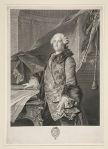 Porträtt av Abel François Poisson de Vandi?res, markis av Marigny (1727-1781)