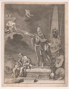 Monument till Heinrich II von Reuss-Obergreiz av Johann Georg Wolffgang