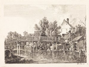 Den lilla Isarsteg-bron