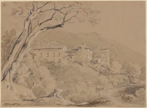 Bergslandskap av Johann Georg von Dillis