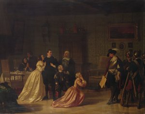 Gripandet av en patricier under trettioåriga kriget av Johann Geyer