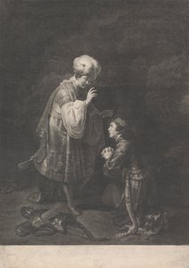 Absaloms underkastelse till sin far, kung David