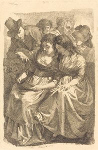 Schadow och hans familj av Johann Gottfried Schadow