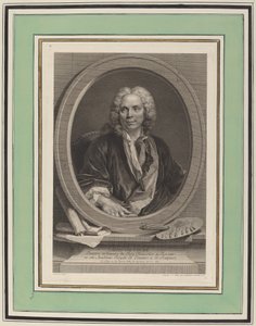 Louis Galloche av Johann Gotthard Müller, after Louis Tocqué