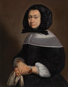 Porträtt av en dam vid 61 års ålder av Johann Heinrich Roos
