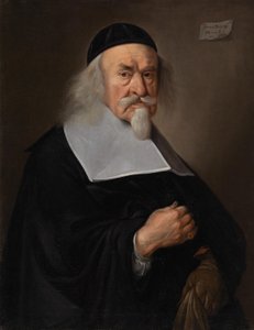 Porträtt av en man vid 81 års ålder av Johann Heinrich Roos