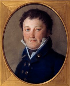 Porträtt av Constant Wairy dit Constant (1778-1845) kejsar Napoleons första betjänt fram till 1814 Pastellmålning av Johann Heinrich Schmidt (1749-1829)