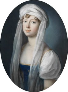 Johann Heinrich Schröder - Storfurstinnan Maria Pavlovna Romanova av Ryssland som arvprinsessa av Sachsen-Weimar-Eisenach 1806