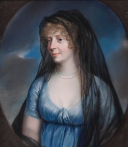 Johann Heinrich Schröder - Prinsessan Luise von Stolberg-Gedern, änkehertiginna av Sachsen-Meiningen