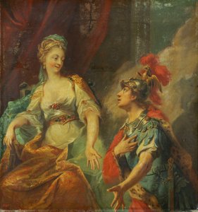 Aeneas inför Dido av Johann Heinrich Tischbein