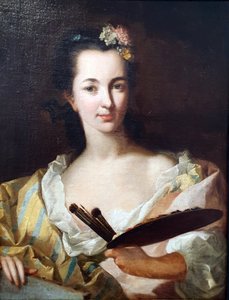 Porträtt av Maria Anna Treu av Johann Heinrich Tischbein