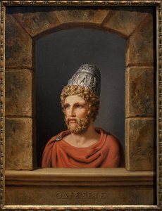 Ulysses. Målning av Johann Heinrich Wilhelm Tischbein (1751-1829), Olja på duk