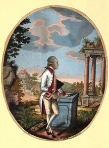 Storhertig Paul av Ryssland 1754-1801, senare tsar Paul I, 1782.