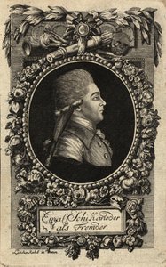Porträtt av Emanuel Schikaneder 1751-1812, 1788.