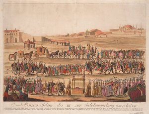 Sultan Selim III:s inträde i sabeln den 13 april 1789, 1789