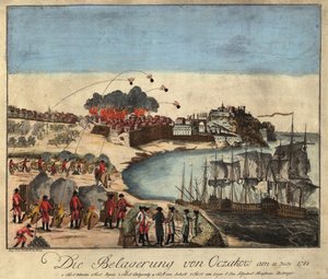 Belägringen av fästningen Ochakov i december 1788, 1788.