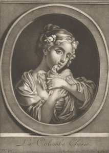 Den älskling duvan av Johann Jacobus Haid