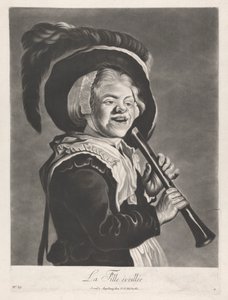 Den vakna tjejen av Johann Jacobus Haid